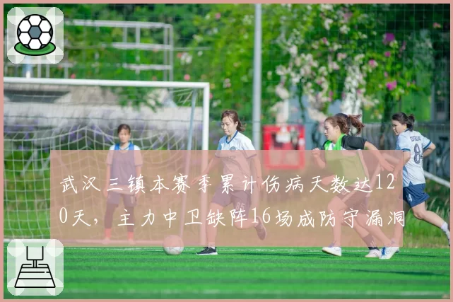 武汉三镇本赛季累计伤病天数达120天，主力中卫缺阵16场成防守漏洞