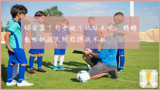 锡安篮下勾手被干扰球未吹，鹈鹕教练挑战失败怒摔战术板