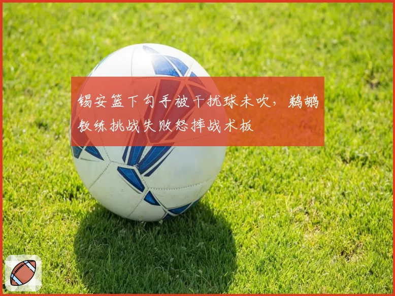锡安篮下勾手被干扰球未吹，鹈鹕教练挑战失败怒摔战术板